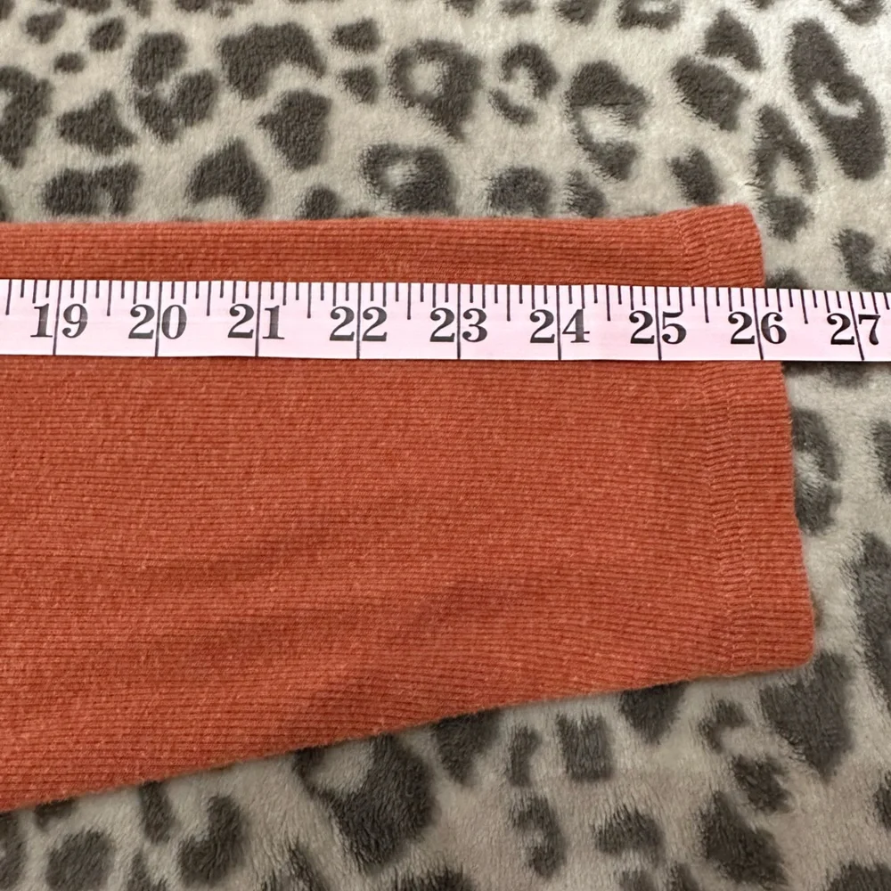 Y2K J. Crew Thermal Henley in Dark Cinnamon Size XL Men’s